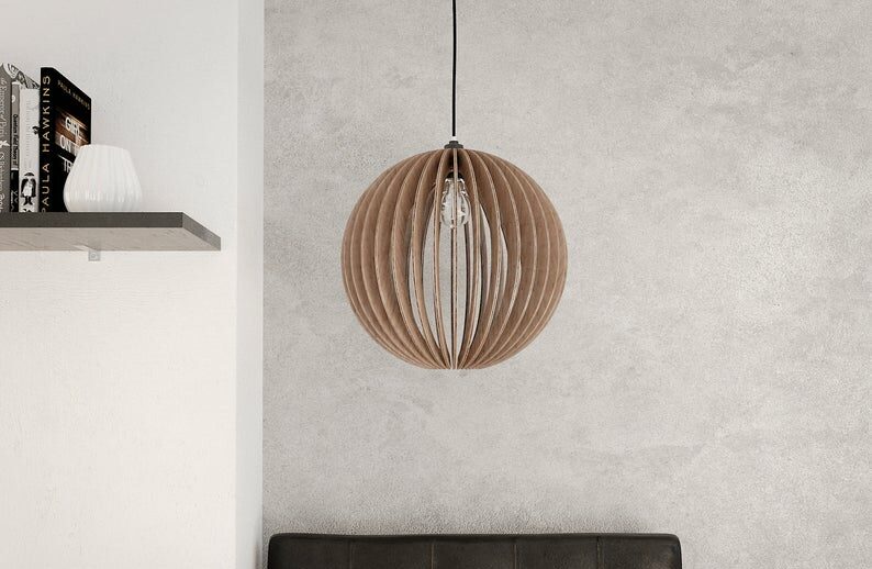 The Sofia Wood Pendant Light4